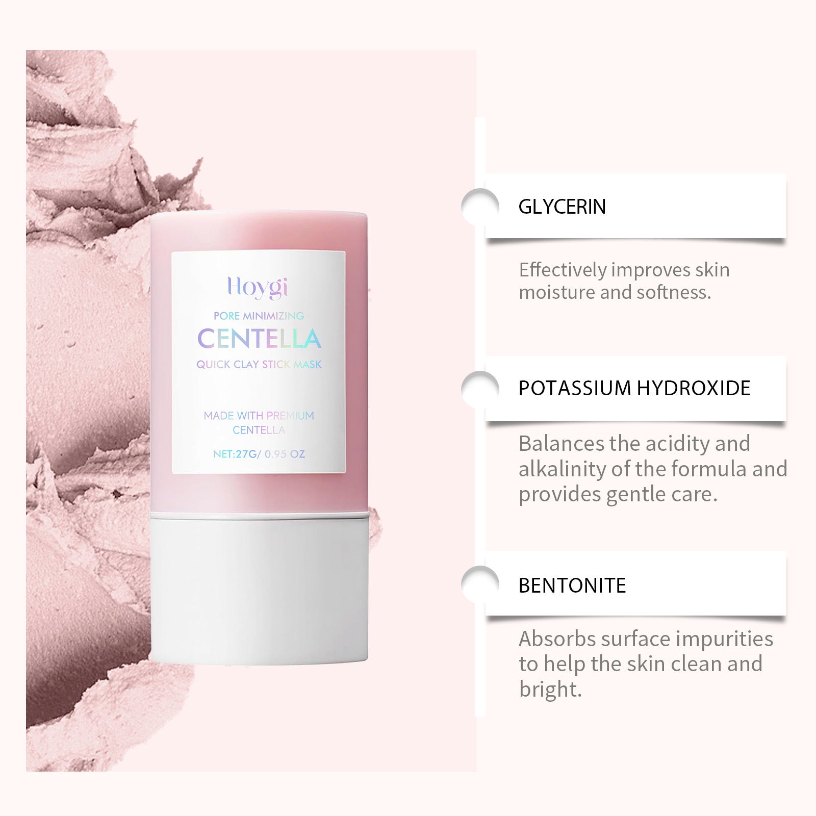Centella Asiatica Clay Mask Stick